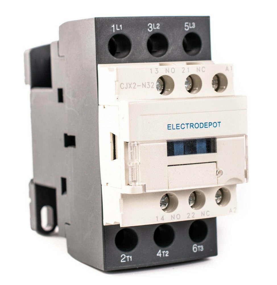Contactor 3 Pole, 120V Coil, NC/NO Aux 50A, 40A 30A, Replace 100-C23D10 C30D10