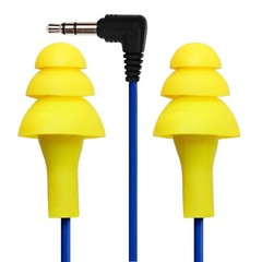 Plugfones Original Yellow Earplugs Headphones