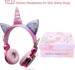 Cute Unicorn Girls Headphones – Adjustable Headband