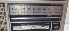 VTG Panasonic RF-559 AM/FM Portable Radio w/ Handle AC/Battery Tested Working
