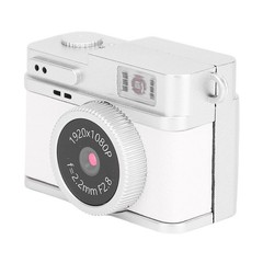 Keychain Digital Camera With Chain Necklace Flash Light 1080P HD Small Compact