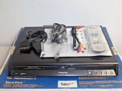 Panasonic DMR-EH56 DVD recorder / 160GB HDD in original packaging, remote…