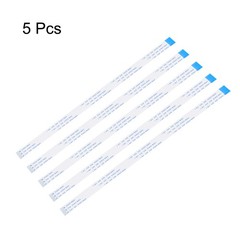20 Pins 0.5mm Pitch 250mm FPC FFC Flexible Flat Cable 5Pcs (B Type)