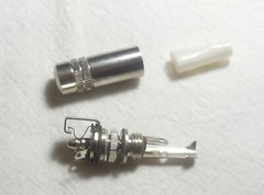 1/8 Inch Mono Audio Phone Plug + Shunted Jack Japan