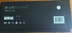 Bluesound Vault 2i Hi-Res Network Music Streamer CD Ripper NEW Open Box Tested
