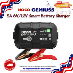 NOCO GENIUS5 5A Smart Battery Charger 6V 12V Maintainer for Lithium Lead Acid