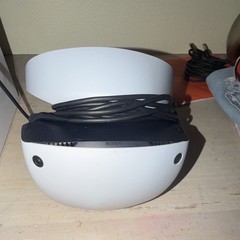 Sony PlayStation VR2 Headset w/ 2 Sense Controllers, USB-C, White/Black