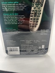 Logitech Harmony 650 Universal Remote Control Color Screen Silver NEW SEALED