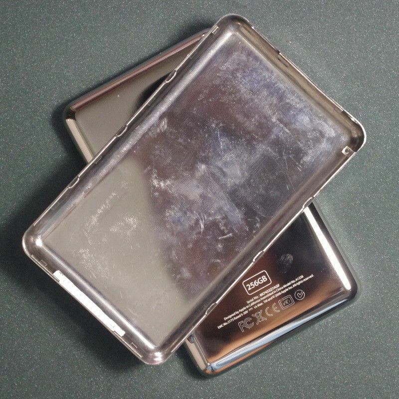 For iPod classic Video 60/80/120/160/128/256/512GB 1/2TB Thick back cover case
