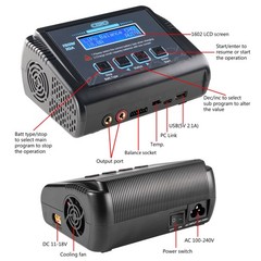 LiPo Battery Charger RC Balance Fast Charger Discharger 150W 10Amp AC/DC Charger
