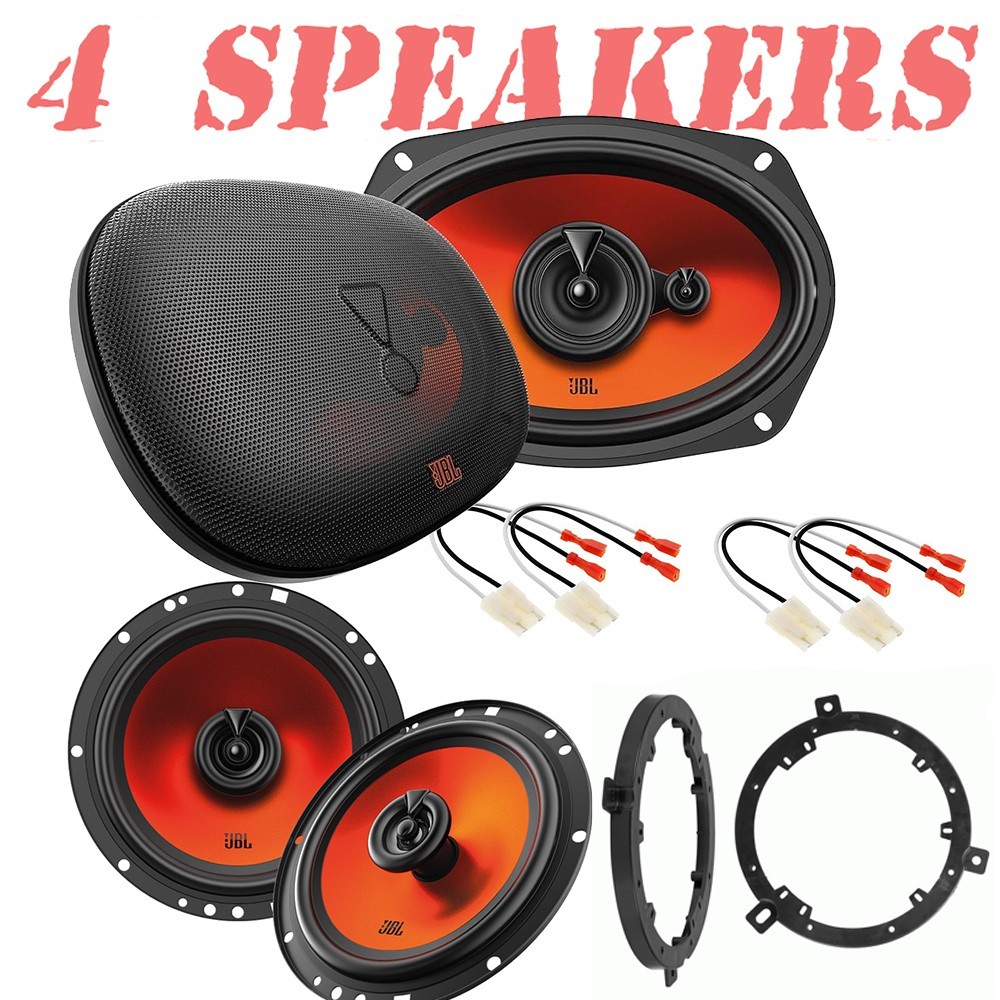 JBL 560W Front 400W Rear Door Speaker Upgrade for 1999-2001 Jeep Grand Cherokee