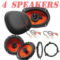 JBL 560W Front 400W Rear Door Speaker Upgrade for 1999-2001 Jeep Grand Cherokee