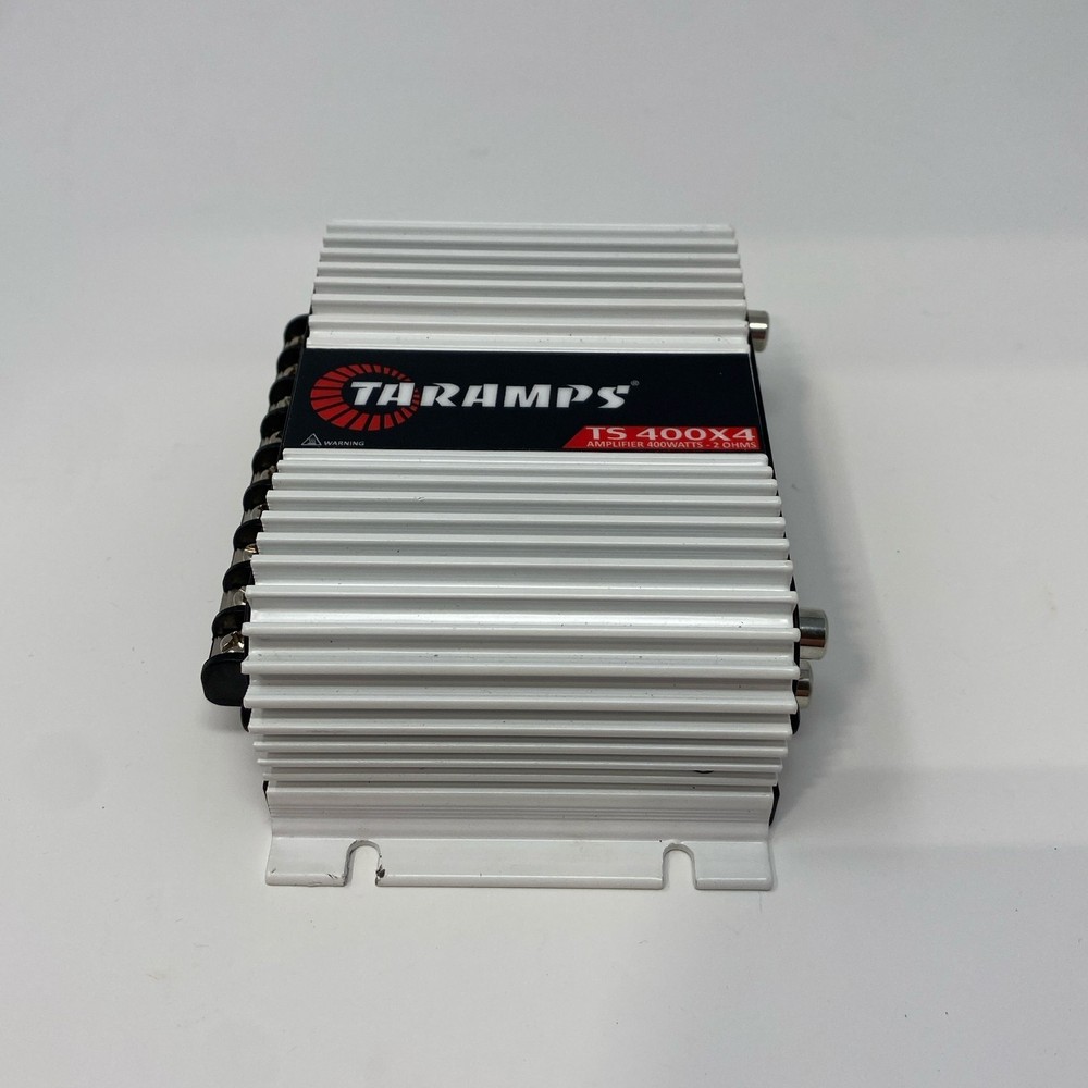 Taramps TS 400×4 V2 4-Channel Car Amp 400W RMS Silver/Black Small