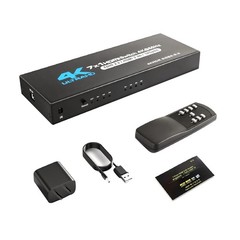 7 in 1 out HDMI 2.0 Switch 4K Switcher For LCD TV/Blu-Ray players For PS3/ PS4