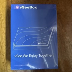 vSeeBox V6 Max Android 14 TV Box with WiFi 6, Backlit Bluetooth Remote, 4GB+64GB