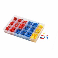 1200PCS Assorted Insulated Electrical Wire Terminals Crimp Connectors Spade Kit