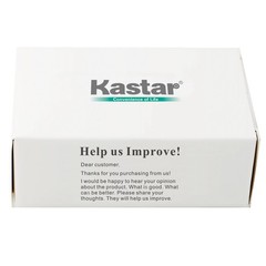 Kastar 2-Pack 18500 3.7V 2000mAh Rechargeable Batteries with Tabs