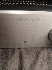 Rare Weiliang Audio Preamp Amplifier Home Audiophile Clone Tested Please Read