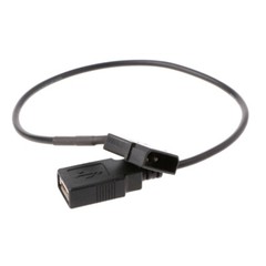 PC Internal 5V 2-Pin IDE Molex To USB 2.0 Type A Female Power Adapter Cable 30cm