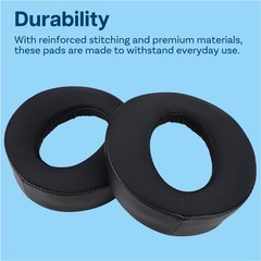 Replacement Ear Pads for Sony PS5 Pulse 3D Wireless - Cooling Gel Black