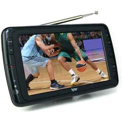 Tyler TTV701 7″ Portable Widescreen LCD TV with Detachable Antennas, USB/SD Card