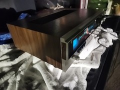 Vintage Sherwood S-7225B Stereo Receiver – Pro Serviced & Cleaned – Rare Blue Di