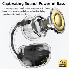 Openearring True Open Ear Headphones, Lightweight Comfort Open Ear Clip Wireless