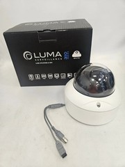 ***GREAT*** LUMA LUM-310-DOM-A-WH ANALOG DOME SECURITY CAMERA WHITE!!!