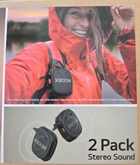 🌟NEW🌟 2-pack LG XBOOM Go Wireless Speaker XG2TBK Stereo Sound MILITARY TESTED