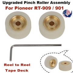 Upgraded Pinch Roller Assembly For Pioneer RT-909/901 Reel to Reel Tape Deck US