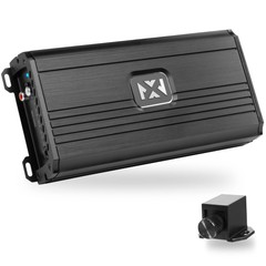 NDA12001 1200W RMS N-Series Class-D Monoblock Amplifier with Remote Bass Knob