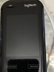 Logitech Harmony Elite Universal REMOTE ONLY Powers ON