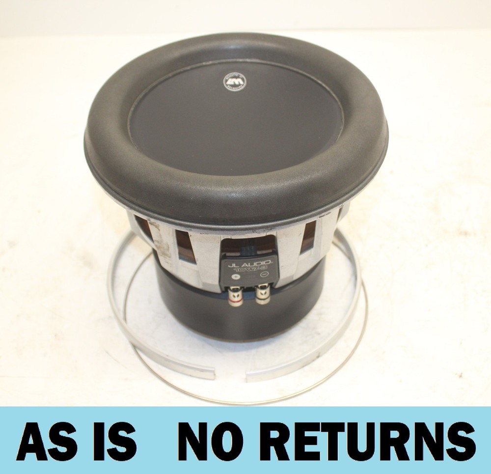 10″ JL AUDIO 10 W7-3 3 OHM SUBWOOFER “TESTED” W7 SPEAKER