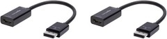 Amazon Basics DisplayPort (4k@60Hz) to HDMI Female Converter (Not Compatible