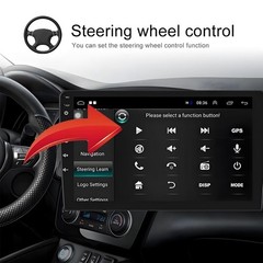 11.5″ Radio Stereo Carplay Android 13 For 2007-2016 Jeep Wrangler JK GPS 4+64GB