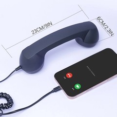 2026 Handset, Classic Phone Receiver for Smartphones Type C
