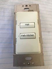Lutron Homework’s ST-NB-NONE 2 Button