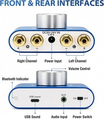 Portable Stereo Hi-Fi Digital Amp – Wireless Audio