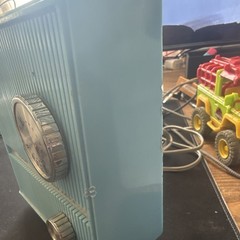 Vision Solid State 8 Vintage Radio Blue Model, Solid State Feature, Hong Kong