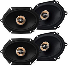 4 X Infinity Kappa 86CFX 6″x8″ 600 Watts MAX Power Handling 2-Way Car Speakers