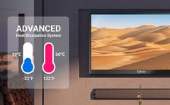 Sylvox 55” Smart Outdoor Android TV Waterproof 4K High Brightness 1000nits 4K