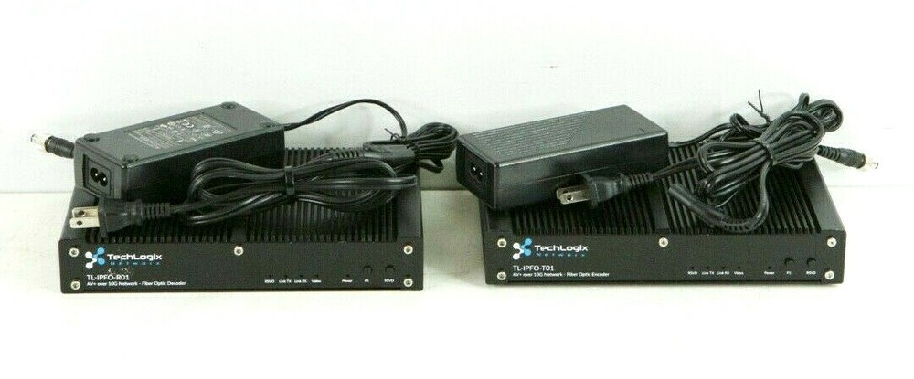 TechLogix Networx TL-IPFO-KIT HDMI/ Display Port Extender Over 2 10G Fiber i822