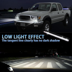 2001-04 Tacoma Front Bumper Trim LED DRL Sequential Turn Signal–Compatible