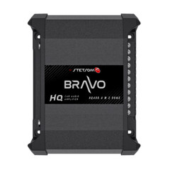Stetsom Bravo HQ 400.4 – 4 Channels Amplifier, 400w RMS, Variable Crossover