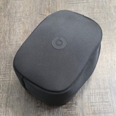 Beats by Dr. Dre Headphone Carrying Case Black Soft Shell BEATS NOT INCLUDED