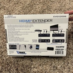 Vanco Evolution EVEX2006 Ultra Slim HDMI Extender with POE New