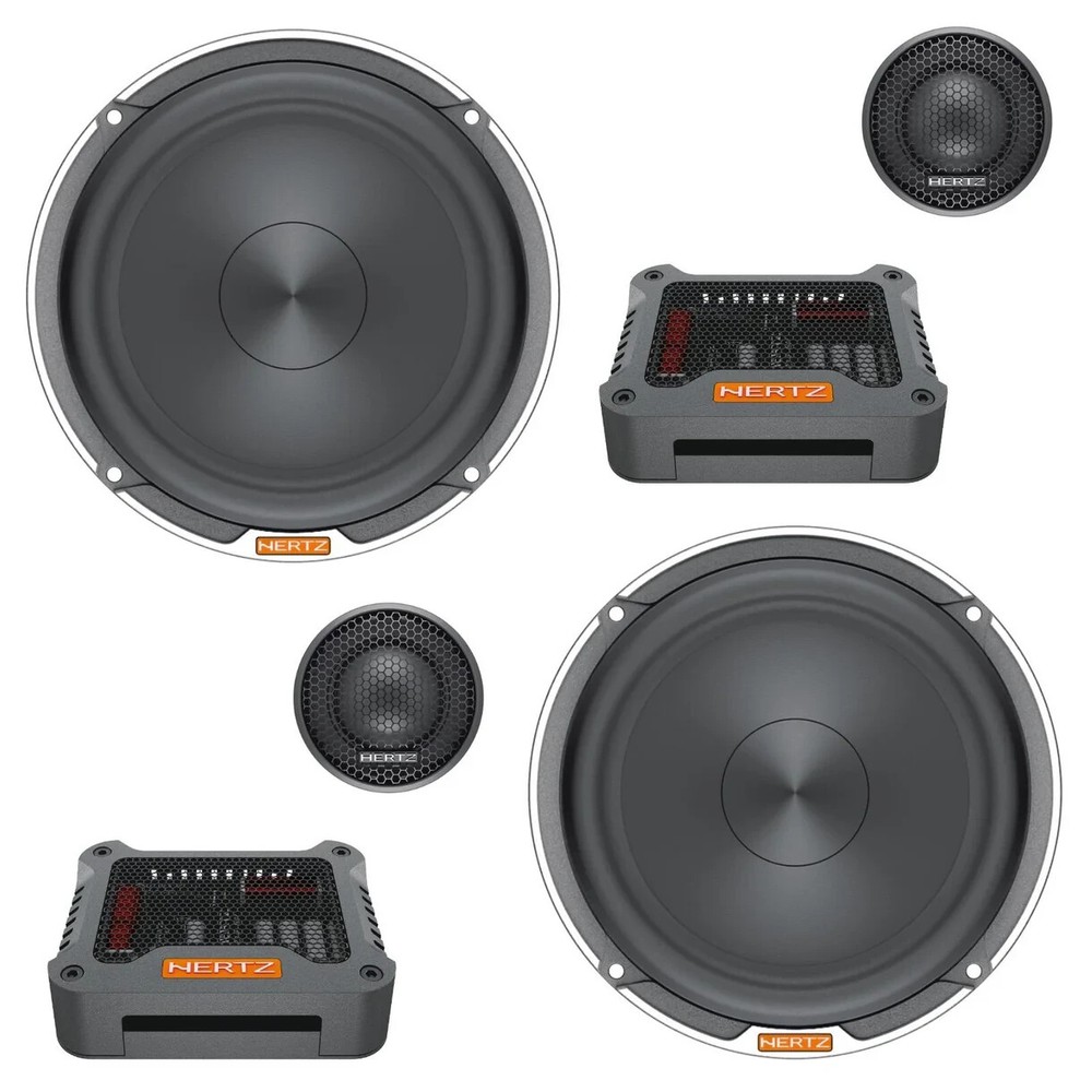 Hertz Mille Pro MPK 165P.3 6.5″ 16.5cm Car 2 Way Component Speaker 115w RMS Pair