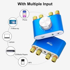 Portable Stereo Hi-Fi Digital Amp – Wireless Audio