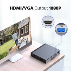 ANNKE H.265+ 5in1 8CH 5MP Lite Security DVR Video Recorder Motion Alert Remote