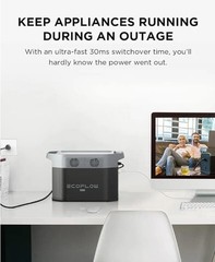 NEW ECOFLOW Portable Power Station DELTA 2 MAX,2016Wh